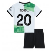 Liverpool Diogo Jota #20 Udebane Trøje Børn 2023-24 Kortærmet (+ Korte bukser)